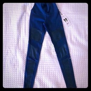 Alo high waist legging blue eclipse